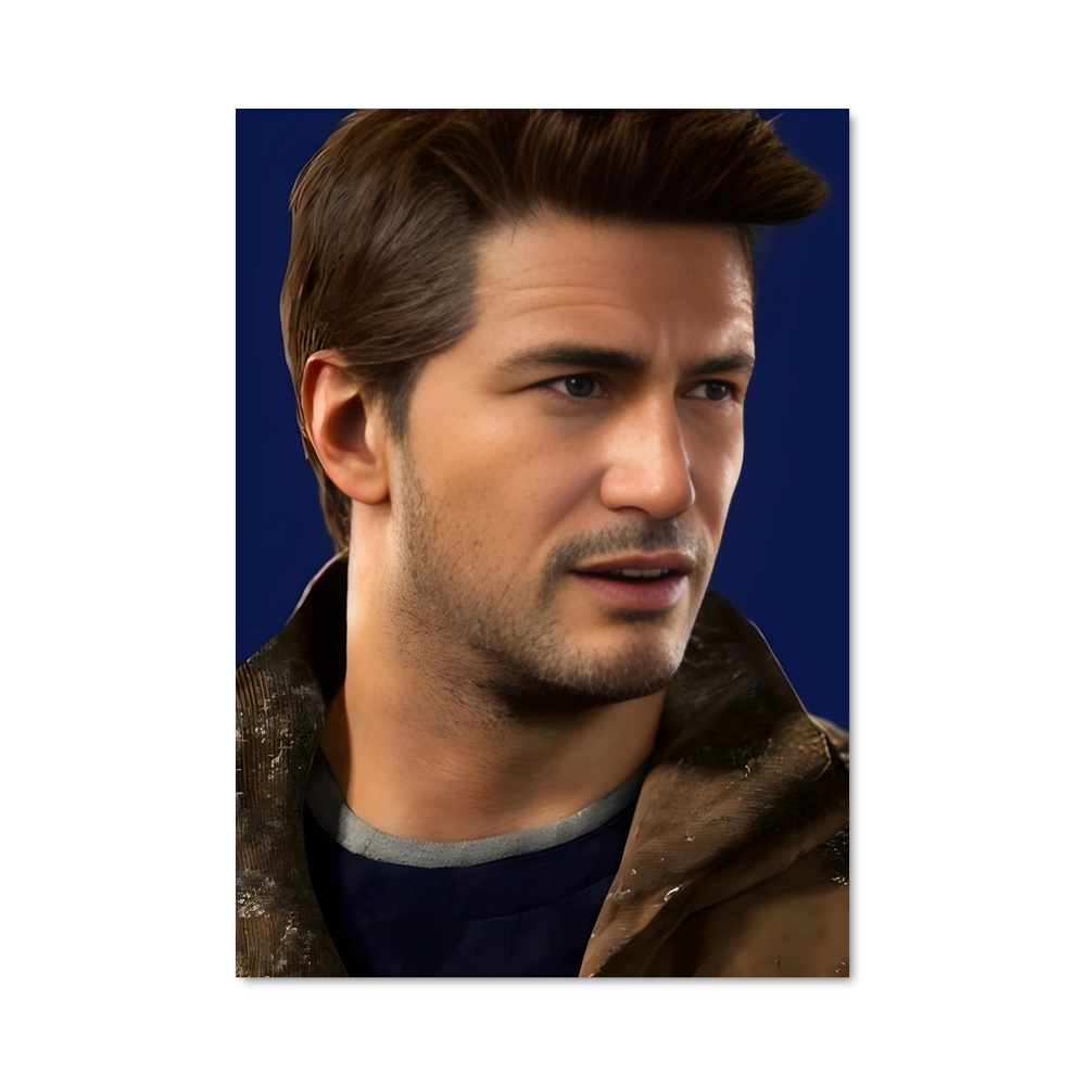 Poster L'Aventurier de l'Ombre – affiche Uncharted